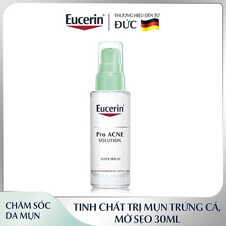 Eucerin Tinh chất loại sạch mụn không viêm ProAcne Super Serum 30ml