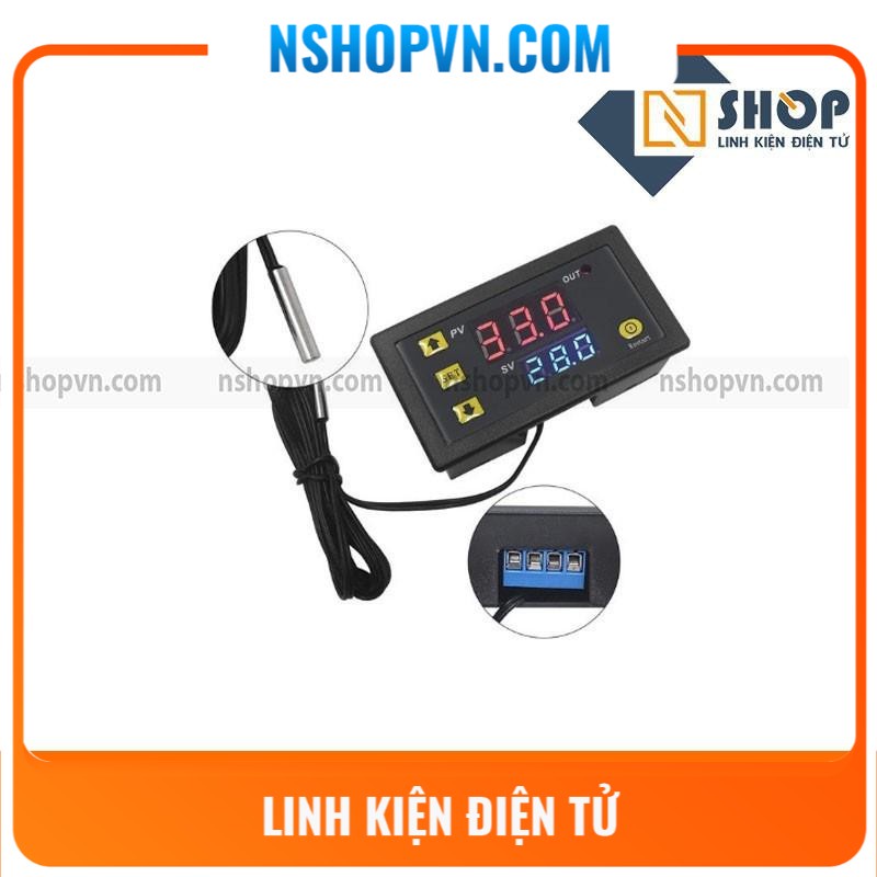 Bộ khống chế nhiệt độ W3230 12VDC / W3230 AC 110~ 220VAC