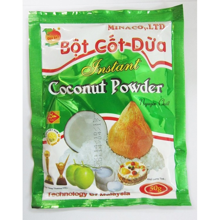10 gói Bột Cốt Dừa