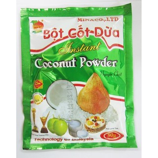 10 gói bột cốt dừa