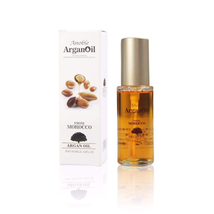 Tinh dầu dưỡng tóc Anoble Arganoil phục hồi vào nếp 60ml