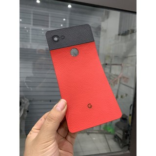 [Dán da] Miếng dán da lưng Google Pixel 3XL trơn không các màu