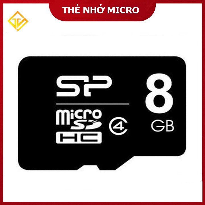 Thẻ nhớ MicroSD Class 10 4GB/8GB/16GB/32GB/64GB - Thẻ nhớ tốc độ cao (Đen),Chính hãng BH 12 Tháng