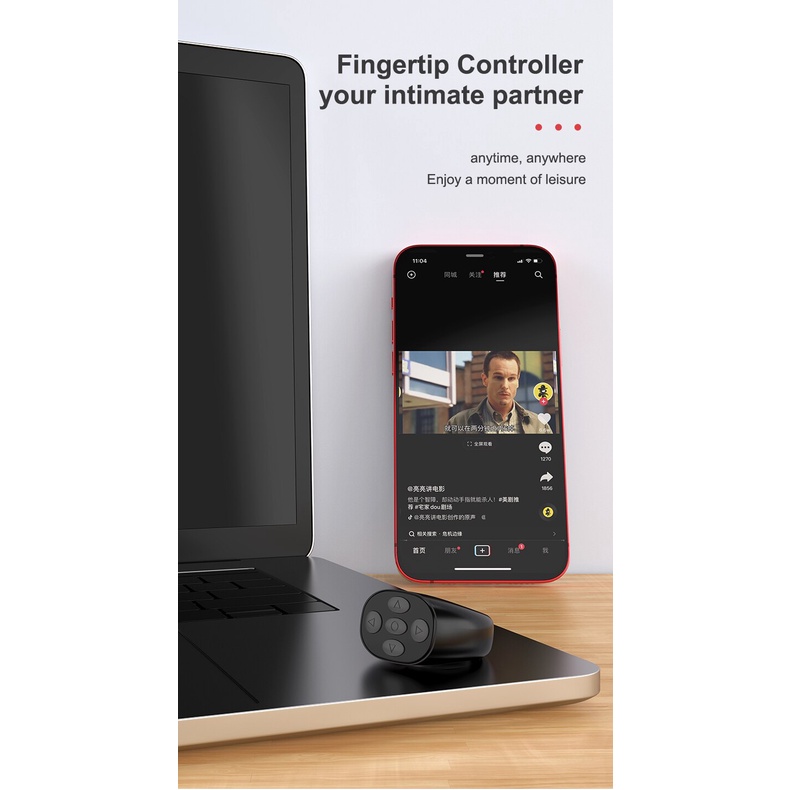 Bộ Điều Khiển Từ Xa Bluetooth Không Dây Hỗ Trợ Chụp Ảnh Selfie Cho Điện Thoại