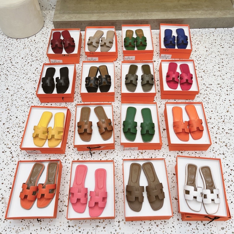 Dép lê HM sp fullbox da sần