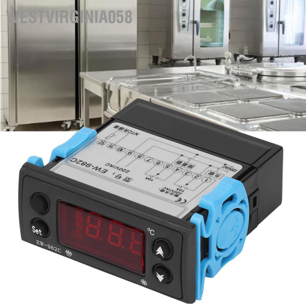 Có thể bán buôn Bộ điều khiển nhiệt độ Rã đông Làm mát Bộ điều nhiệt Hiển thị kỹ thuật số AC 220V cho Máy làm mát Westvirginia058 Hàng giao ngay