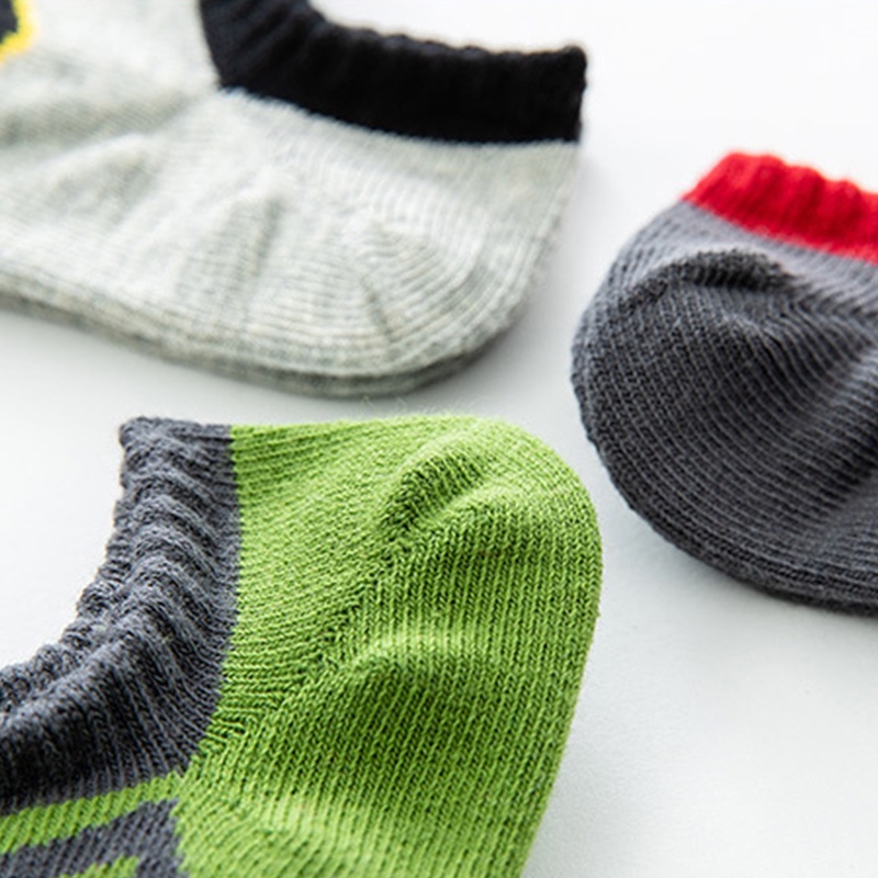 Vớ cotton Hình Hoạt Hình Người Nhện Dễ Thương Cho Bé