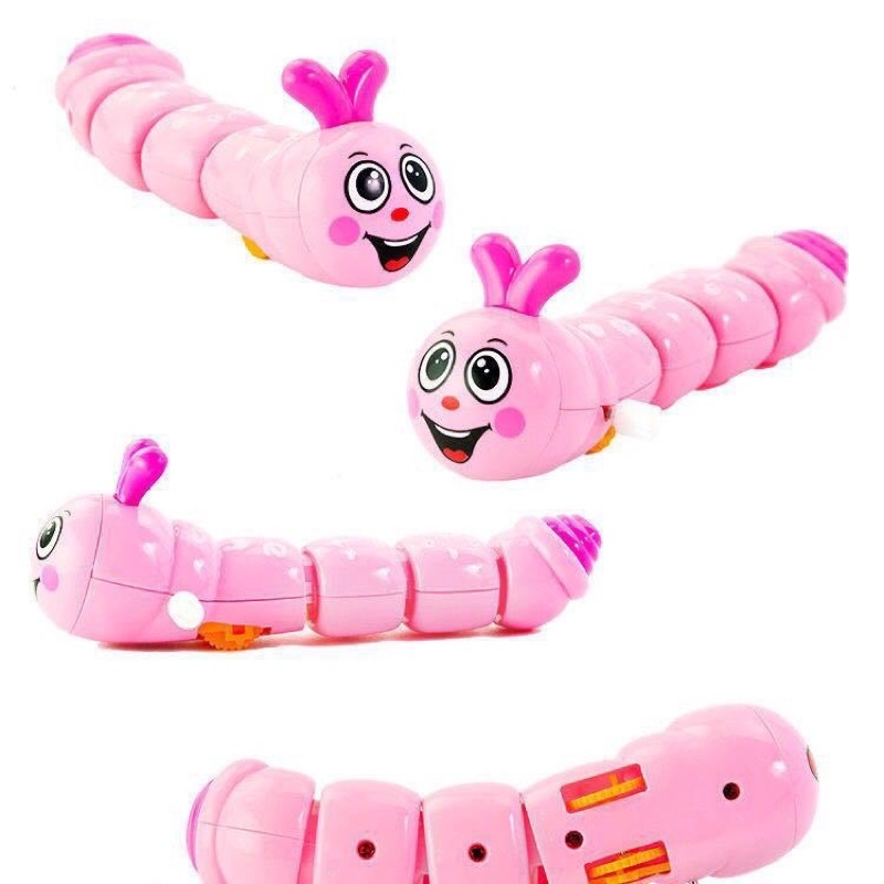[Rẻ Vô Địch ] Đồ chơi mô hình con sâu vặn dây cót chạy đà giúp trẻ em phát triển trí tuệ sáng tạo thông minh cho bé.