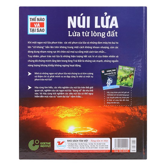 [ Sách ] Thế Nào Và Tại Sao - Núi Lửa - Lửa Từ Lòng Đất