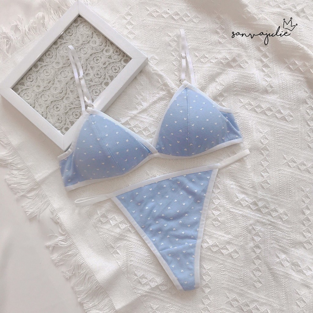 Bộ đồ lót Galaxy 02 (Thiết kế) - áo không gọng có mút - quần tam giác | BigBuy360 - bigbuy360.vn