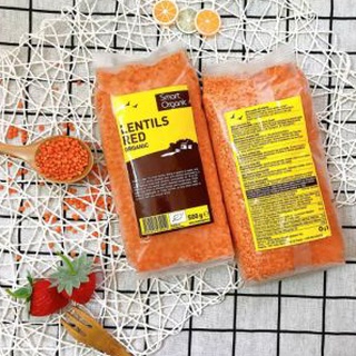 Đậu lăng đỏ hữu cơ Smart Organic 500g