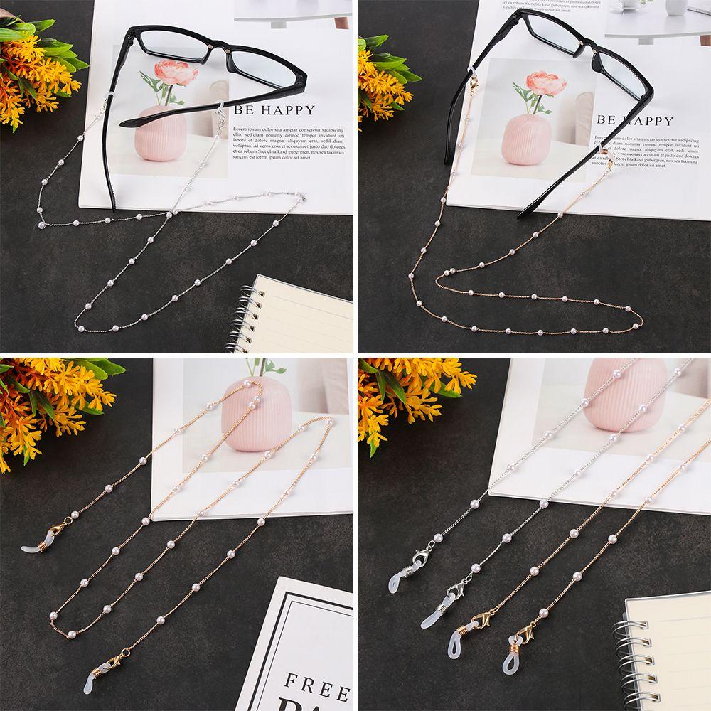 Dây Đeo Mắt Kính Đọc Sách Bằng Kim Loại Tiện Dụng