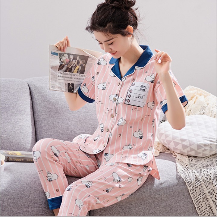 FREESHIP TỪ 99K_Bộ pijama cộc tay | WebRaoVat - webraovat.net.vn