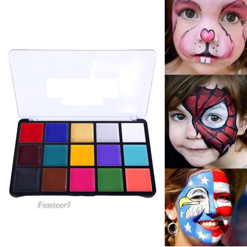 Bảng màu vẽ cơ thể hóa trang 15 màu không độc hại cho Halloween | BigBuy360 - bigbuy360.vn