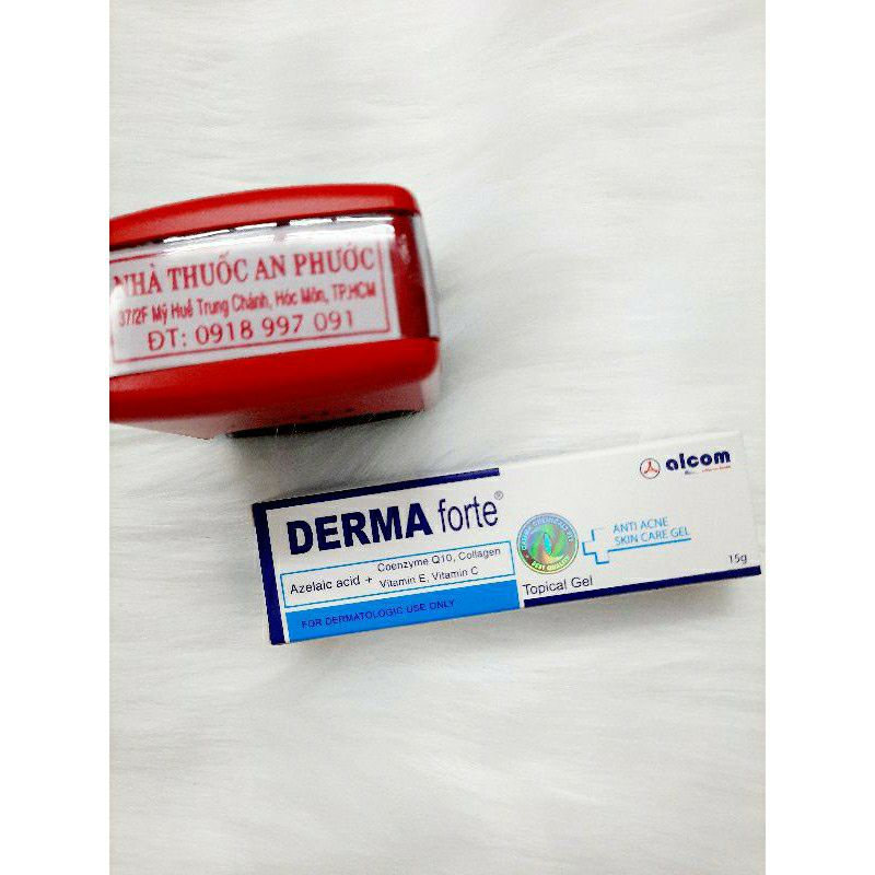 ( AN PHƯỚC PHARMA) DERMA FORTE Giảm Mụn Mờ Thâm (15g)