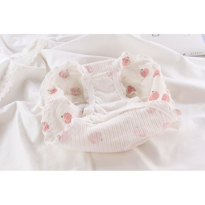 Quần Lót Nữ ❤️FREESHIP❤️ Quần Lót Cotton gân tăm cao cấp xuất Nhật ❤️Quần Lót kháng khuẩn mềm mại lên dáng sexy mã 2808