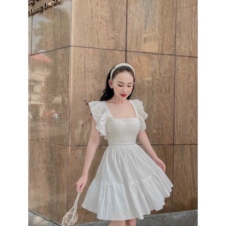 Đầm cánh tiên thắt nơ sau