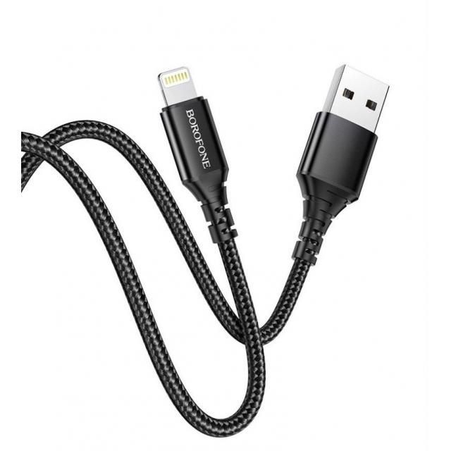 Cáp Sạc Iphone Borofone BX54💝CAO CẤP💝Dây Sạc Nhanh Dây Dù, Chống Đứt Cho Iphone/ Android Dài 1M - Bảo Hành Chính Hãng