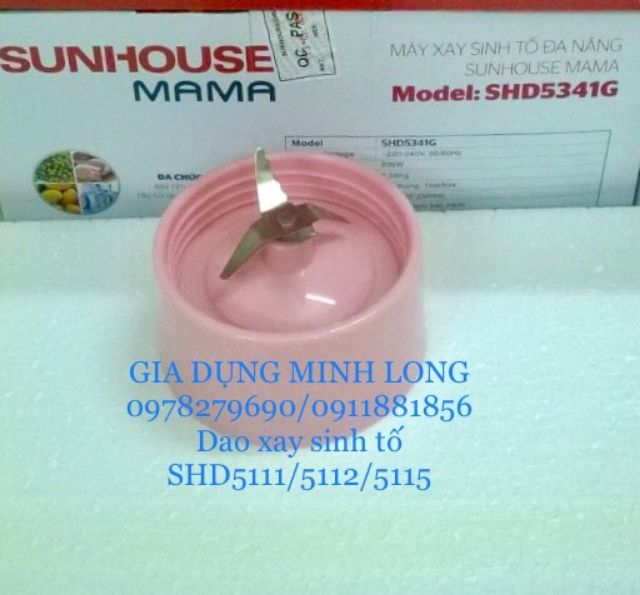 Cối Nhựa sinh tố /Thuỷ Tinh sinh tố máy xay Sunhouse SHD5111 SHD5112 SHD5115 HTD5113