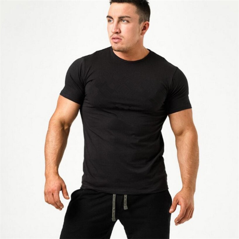 Áo Thun Nam Ngắn Tay Cổ Tròn Thời Trang