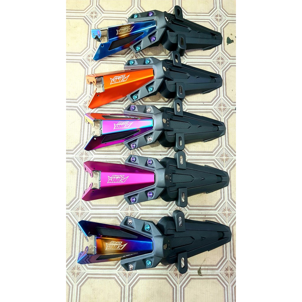 Combo Dè mã lai và ốp dè Titan King-drag titan gr5