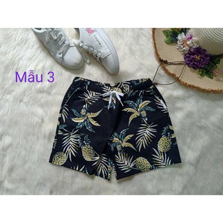 Quần Sọt Kaki Nữ Hoa