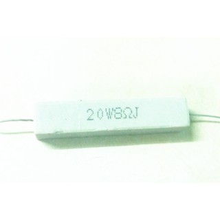 Điện trở sứ 20w8ohm 2 cái