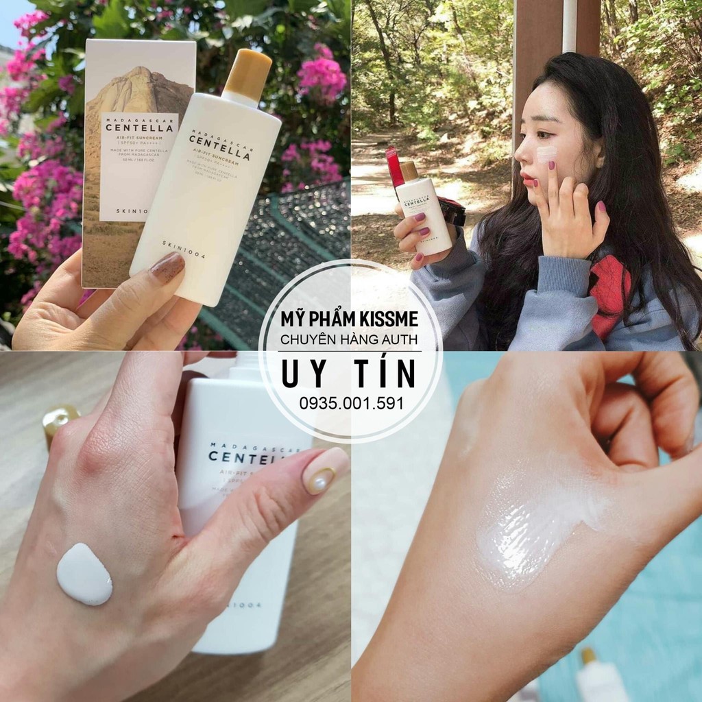 Kem Chống Nắng Skin1004 Centella Air-fit Suncream Plus SPF50+ PA++++ 50ml