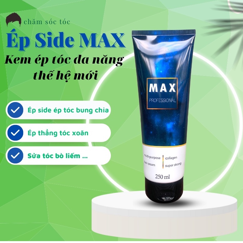Combo Thuốc Ép Side Tóc Nam Ép Tóc Mai Cho Nam Kèm Bộ Dụng Cụ Làm Tóc