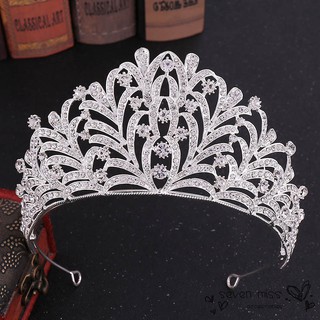 Vương Miện Cài Tóc Hình Vương Miện Có Đính Đá