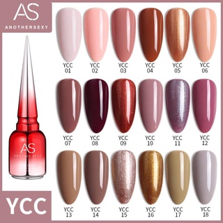 Sơn Gel AS vỏ đỏ Mã YCC ( Cam Kết Chính Hãng - làm khô sơn gel bằng máy hơ uvled )