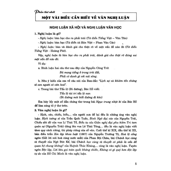 Sách - Những Bài Văn Nghị Luận Đặc Sắc