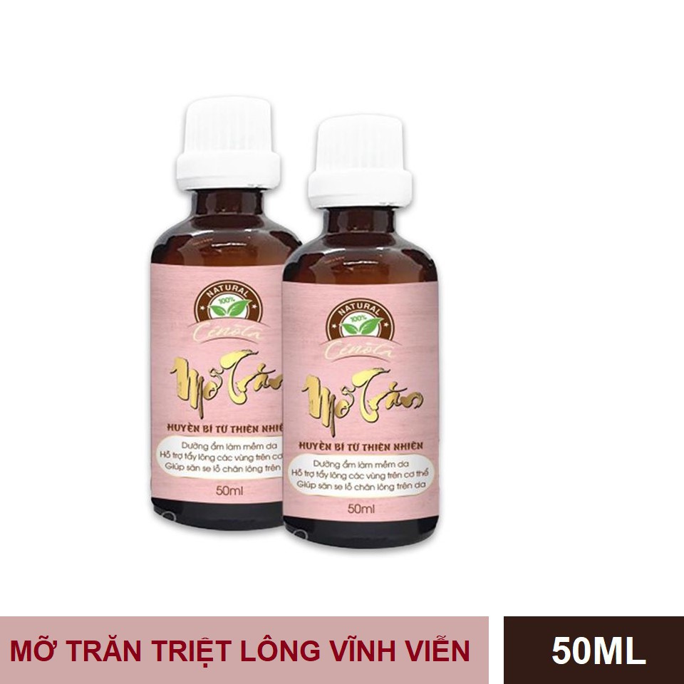 Mỡ trăn Cenota 50ml, mỡ trăn hỗ trợ triệt lông vĩnh viễn