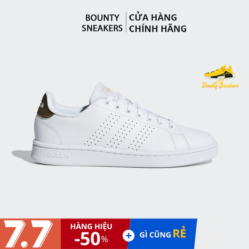 Giày Adidas Advantage sneaker thể thao nam trắng vàng F36223 - Hàng Chính Hãng - Bounty Sneakers