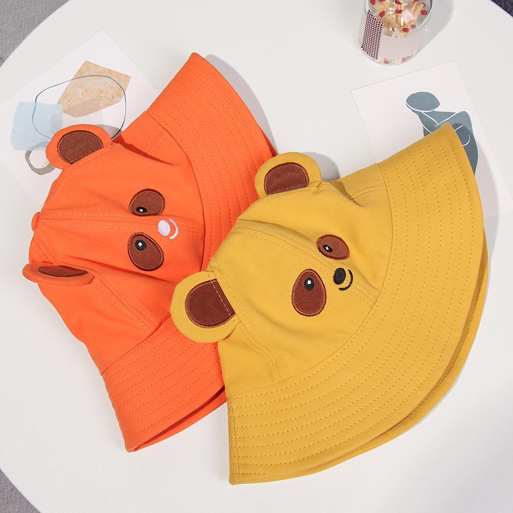 Nón Tai Bèo Bằng Cotton Họa Tiết Gấu Trúc Dễ Thương