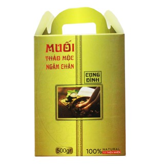 Muối thảo mộc ngâm chân Cung Đình