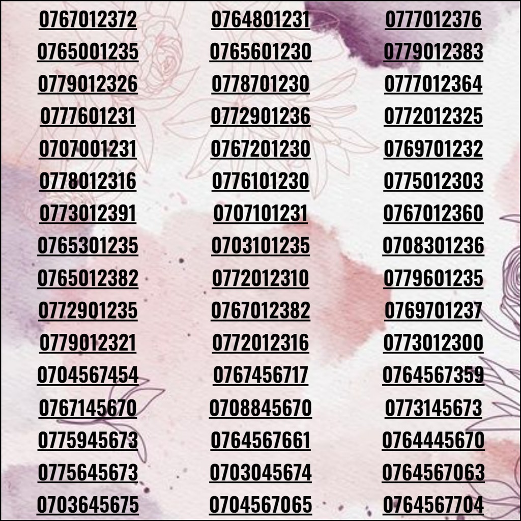 Kho số đẹp miền nam