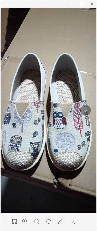 Hàng có sẵn - Giày slipon hoạ tiết thổ cẩm đồng giá 88k | BigBuy360 - bigbuy360.vn