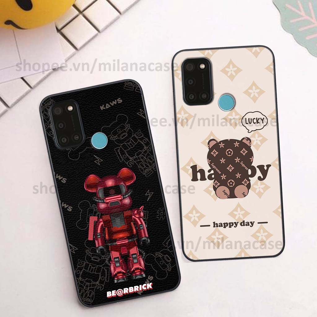 Ốp Realme C17 / 7i gấu be@rBrick gấu Teddy Kaws siêu đẹp, phong cách, cá tính
