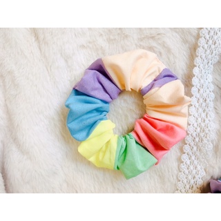 Scrunchies cầu vồng siêu cute