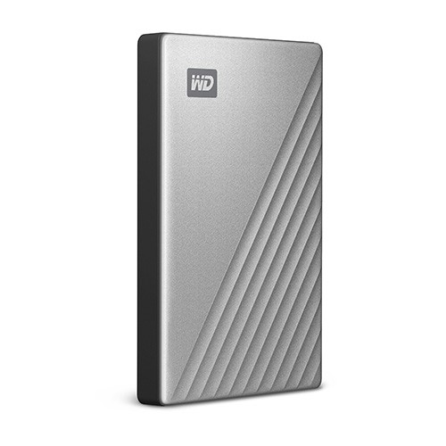 Ổ cứng di động HDD Western My Passport Ultra 2TB cổng typeC 3.1 (Bạc)