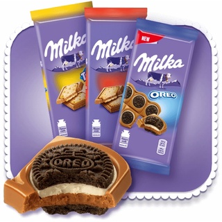 Socola Milka Nga 20 vị siêu ngon (socola sữa, socola hạt, socola oreo,…)