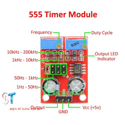 MODULE TẠO XUNG NE555