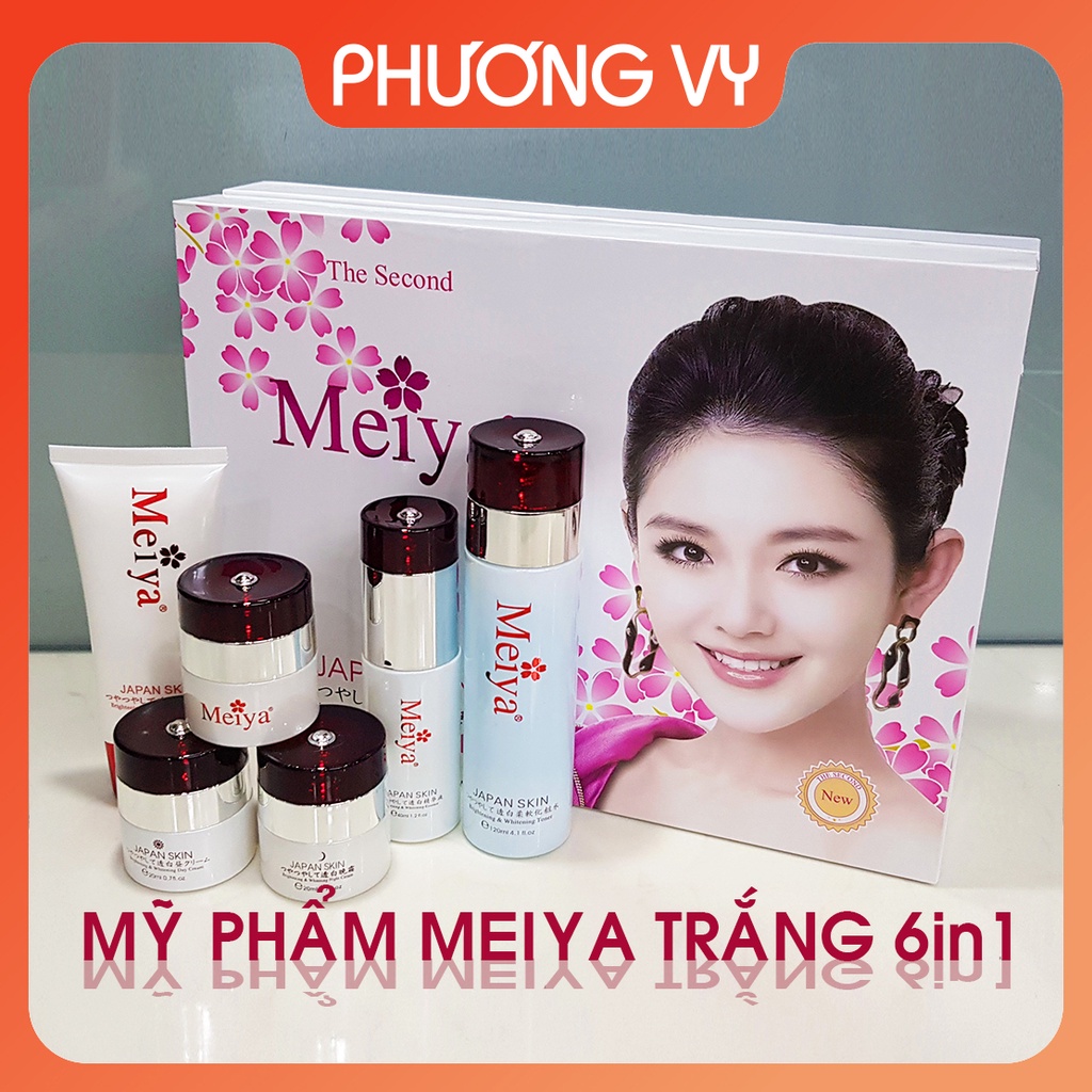 [Chính Hãng] Mỹ phẩm làm mờ nám Meiya trắng 6in1, chuyên làm mờ nám tàn nhang và dưỡng trắng da Nhật bản.