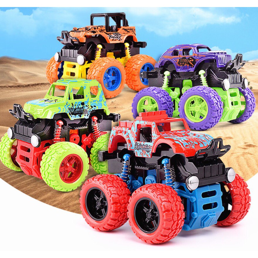 Xe ô tô địa hình Buggy, xe quái xế Baby Bus, monster truck dùng quán tính bánh xe to loại cao cấp