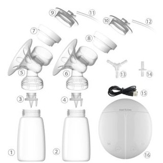 Máy hút sữa điện 2 bình Electric Breast Pump (hàng chính hãng) TT