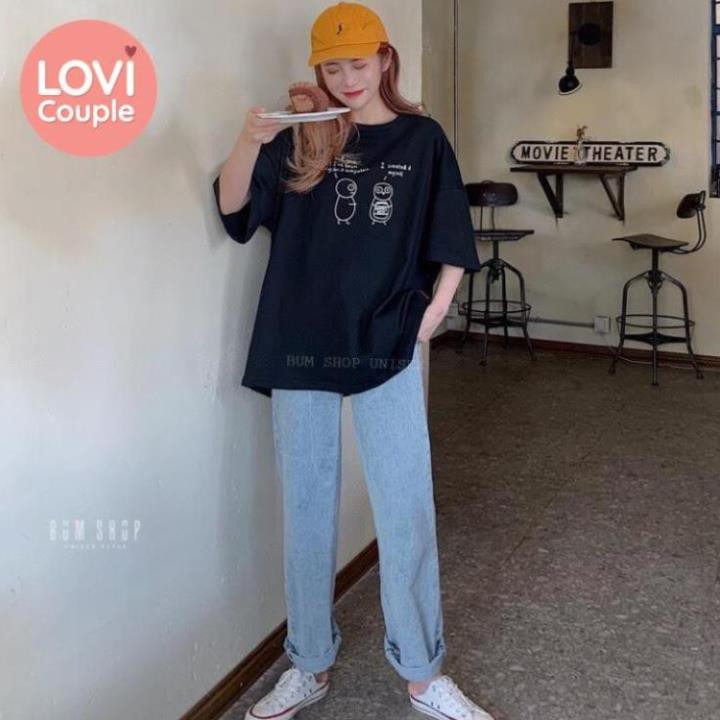SALE- Áo thun unisex nam nữ tay lỡ oversize - giá tốt nhất