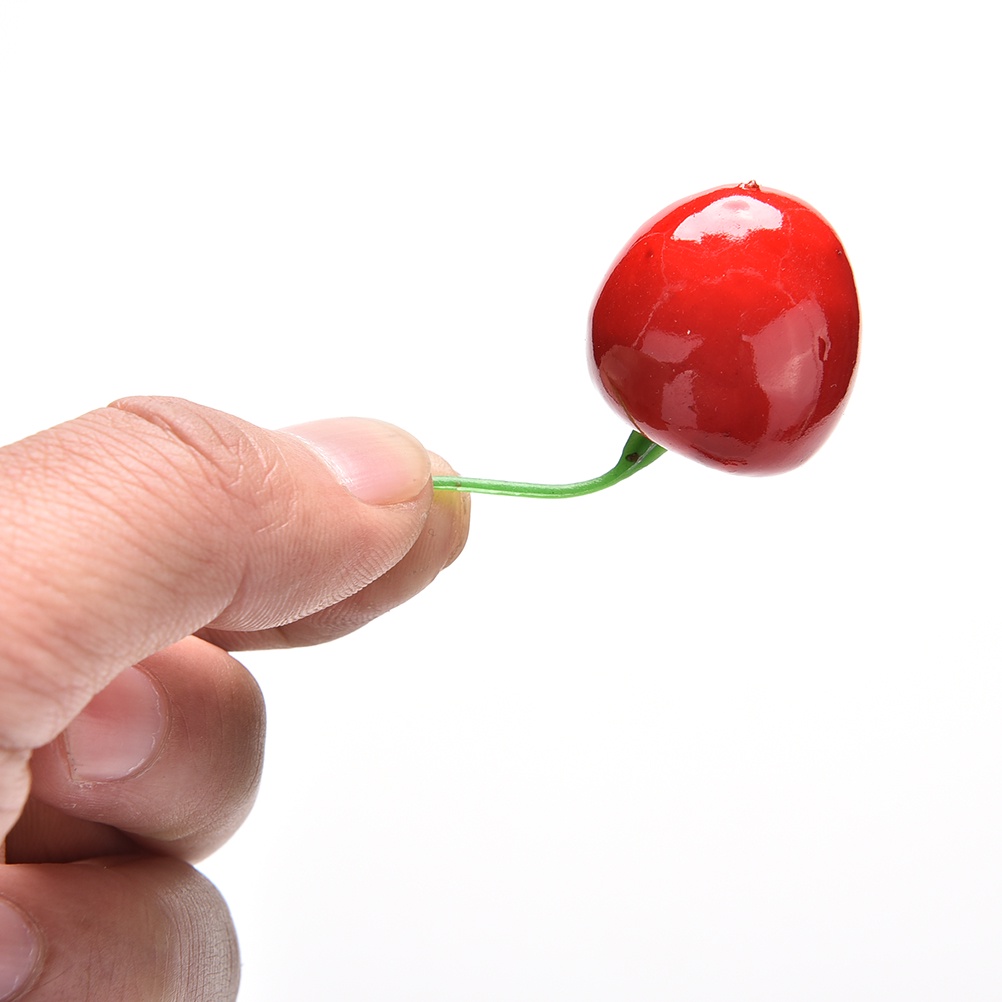 Bộ 20 Quả Cherry Giả Trang Trí Tiệc Cưới / Sinh Nhật / Tiệc Tùng / Nhà Cửa