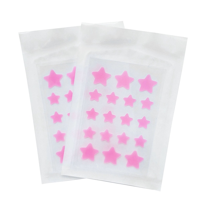 Miếng Dán Trị Mụn Dạng Gel Nước Jjiuad Họa Tiết Ngôi Sao Hoạt Hình