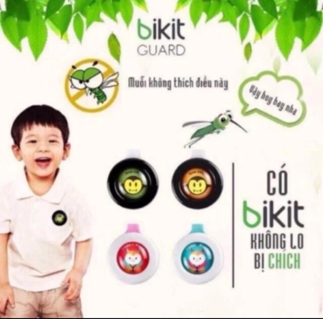 Combo 5 kẹp chống muỗi bikit cho bé